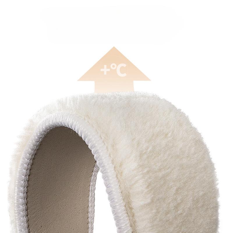 Dames Vintervarme Snøstøvler Med Fôr Utendørs Sklisikre Vanntette Gå Ankelstøvletter for Kvinner Komfortable Fottur Midt-legg Støvler Sko