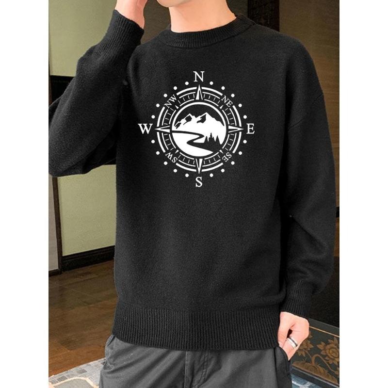 Basic Sweater for Men Women, Comfort Fit, Easy XXL чёрный