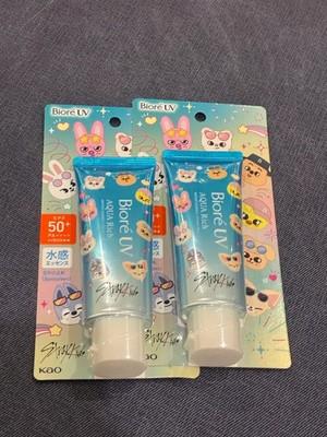 Stray Kids Skzoo Biore UV AQUA Rich Водянистая эссенция 2,46 жидк. унц.(70g) Набор 2