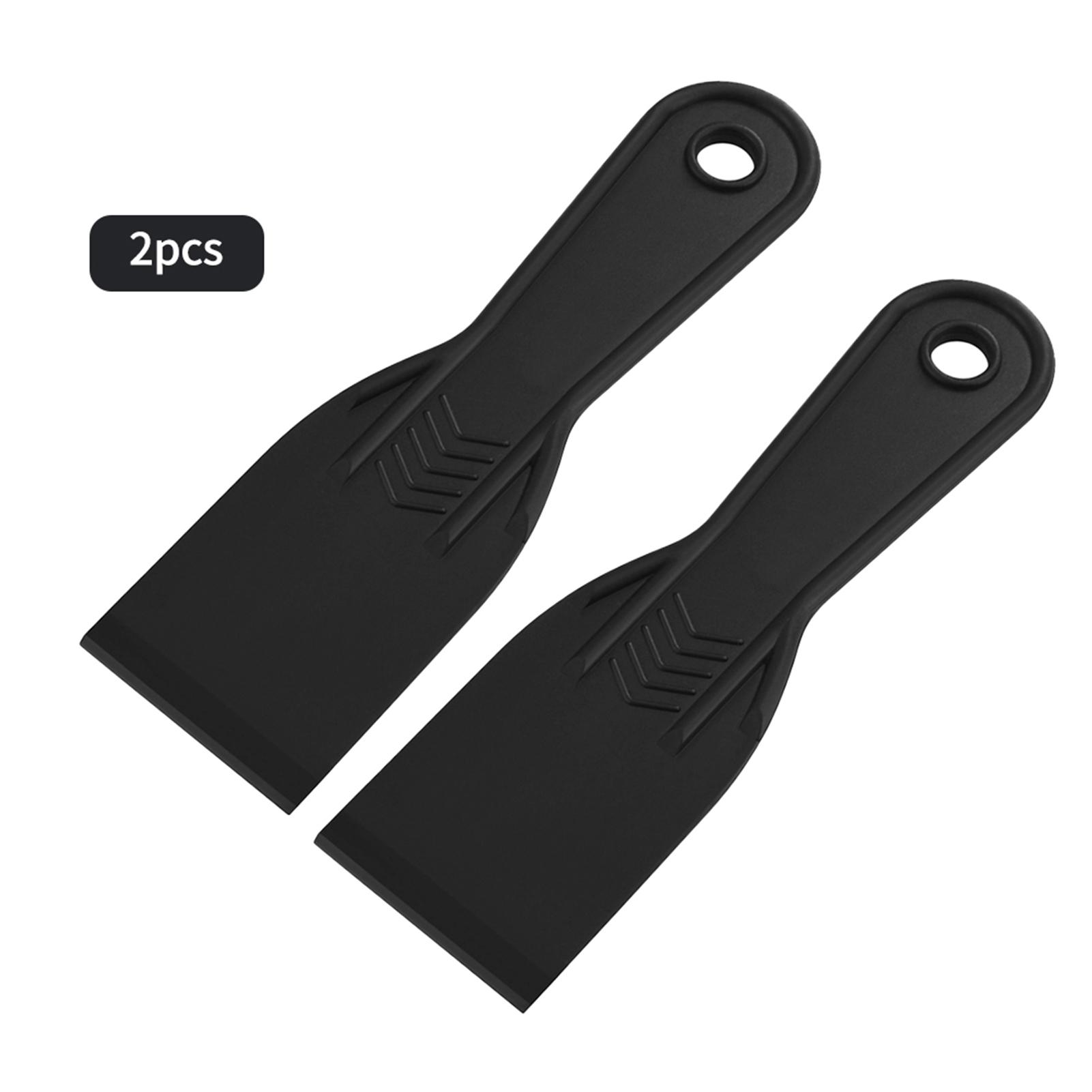 

2pcs SLA DLP UV Resin 3D Printing Model Shovel Plastic Removal Tool Black Spade Spatula Compatible with Wanhao TENLOG 2 Inch