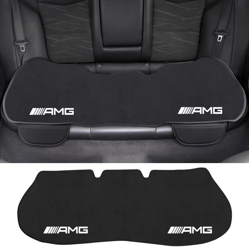 Autocolant Auto Pentru Benz Pernă Scaun Auto Capac Anti-Alunecare Mătase de Gheață Catifea Plusată Pentru Mercedes Benz W212 W204 W211W168 W213 W205 W210 W