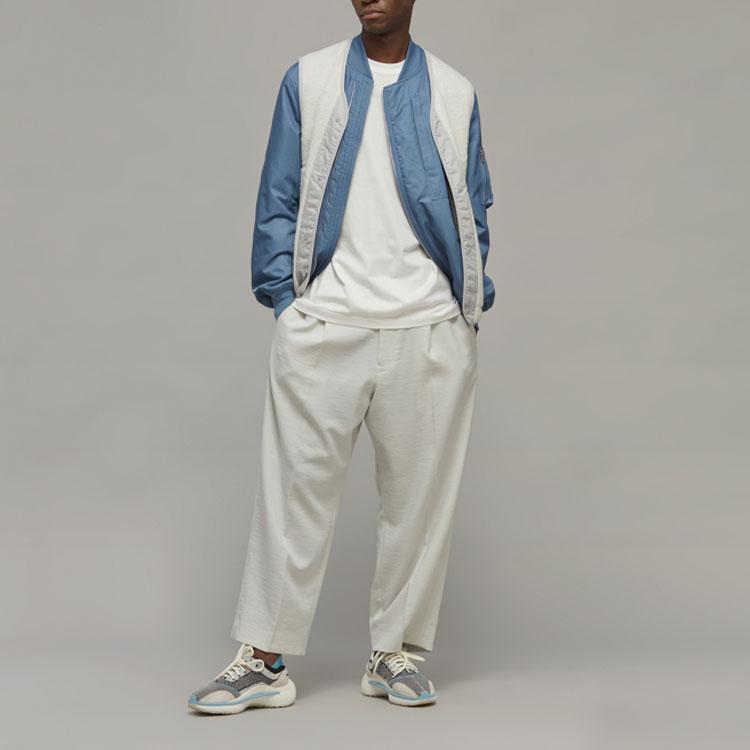 Y-3 FW22 Solid Color Crew Neck Pullover Short Sleeve T-Shirt Unisex Tops White IB4787