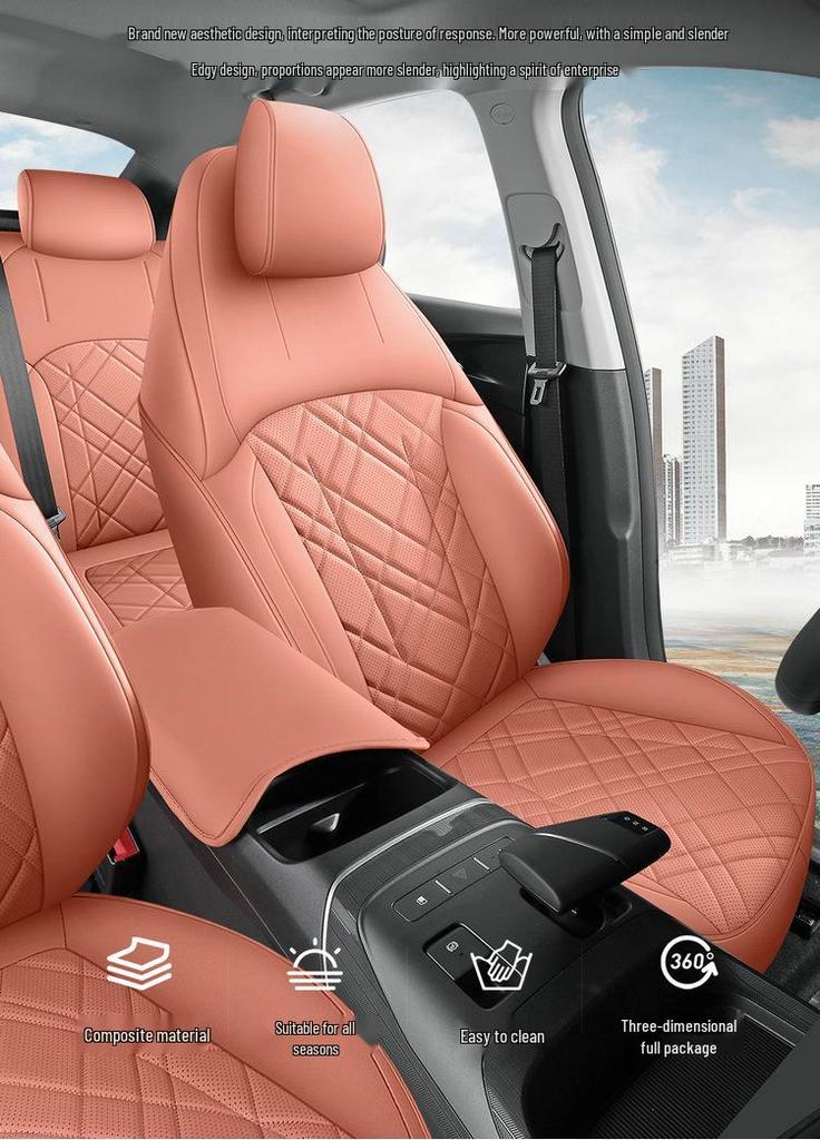 New Qiyuan A05 Leather Car Seat Cushion - Four Seasons Comfort