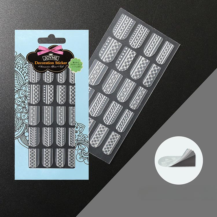 New Nail Art Sticker Nail Sticker 3D Nail Art Decoration Matte Dark Matte New Technology Two Ways To Use