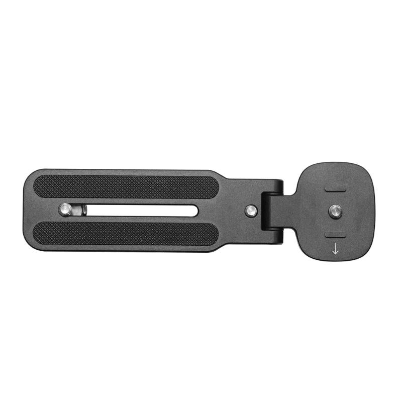 Quick Installation Lightweight Flash Bracket Compatible for LuxMaster Flash Holder Protective Rubber Pad 1/4 Screw