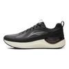 Li Ning Easy to Adapt 2 Cushioning Slip Resistant Abrasion Resistant Breathable Low top Running Shoes Men's Black ARSV115-5