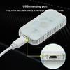 LED Car Mini Touch Light USB Charging Portable Auto Roof Ceiling Reading Night  Lamp Wireless Magnetic Decoration Ambinet Light