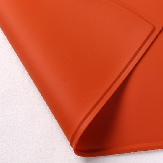 Waterproof Dog Food Mat Cat Face Design Silicone Pet Feeding Placemat with Raised Edge Non-slip Pet Bowl Mat for Dogs Cats