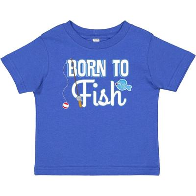 Inktastic Born To Fish Go Fishing Baby T-Shirt Fisherman Future Clothing Fly