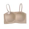 Nake sticker seamless strapless big chest pro version upgrae soft support structure BC cup tube top