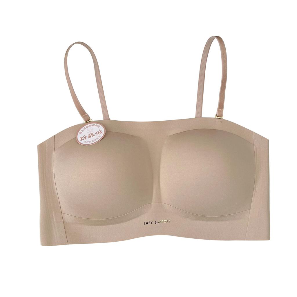 Nake sticker seamless strapless big chest pro version upgrae soft support structure BC cup tube top