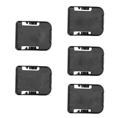 5pcs Lithium Battery Holder Battery Mount Storage Rack for Hitachi 18V Flat Push Lithium Battery