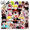 50 Cartoon Anime Jibaku Shonen Hanako-kun Aufkleber für DIY Laptop, Auto & Graffiti Dekoration