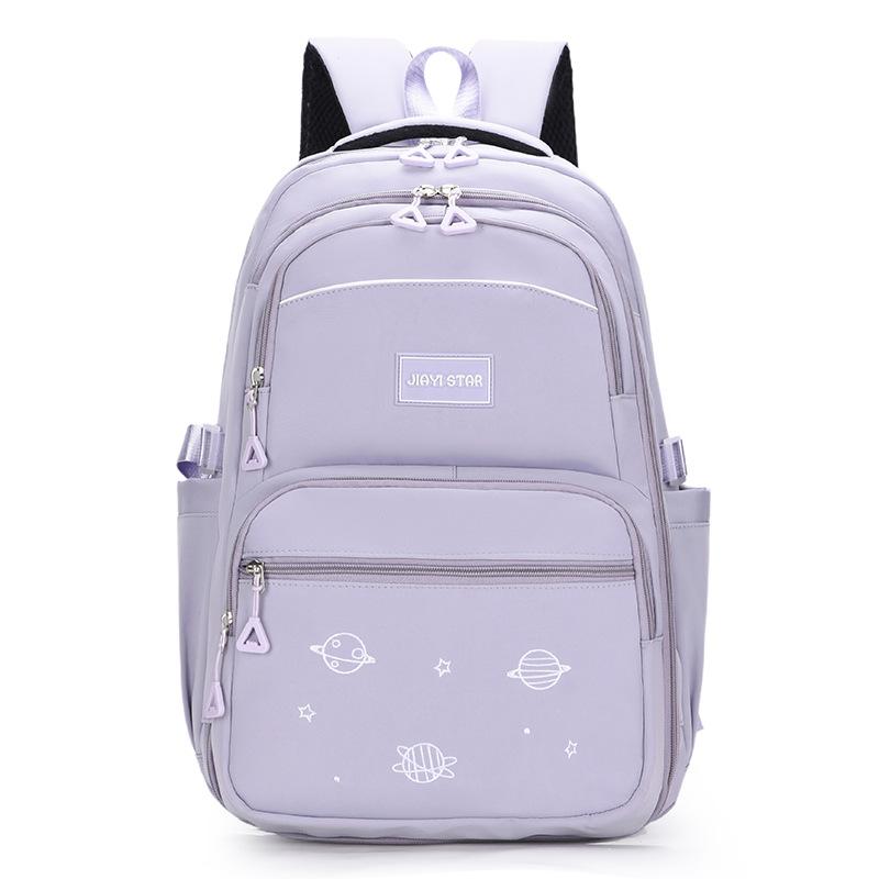 Women's Large Capacity Backpack Print Men's Backpack Junior High School Student Schoolbag
