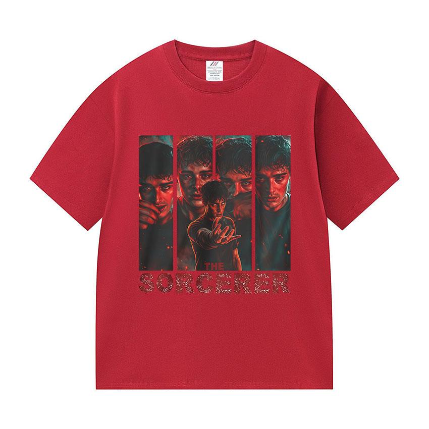 

Tv Series Will Byers The Sorcerer Graphic T Shirts Unisexs Vintage Fashion Short Sleeve Tshirt Unisex 100 Cotton Tshirt Streetwear S