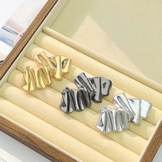 Brooch Scarf Clasps Irregular Shape Multi-Layer Plating Scarf Clasp Oxidation Resistant Scarf Button Alloy Scarf Accessory