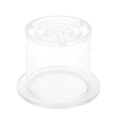 Feeding Breeding Protection Cover R Acrylic Transparent Coral Feeder Cover for Blocking Fish