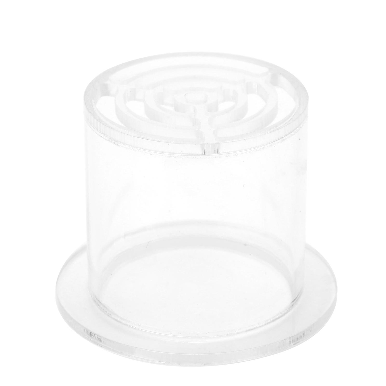 

Feeding Breeding Cover R Acrylic Transparent Coral Feeder Cover for Blocking Fish