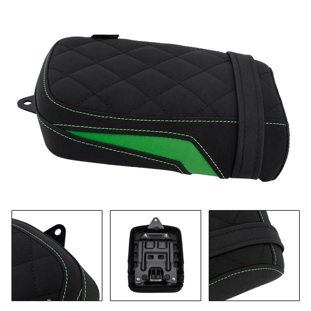 Rear Seat Passenger Cushion Flat Pu Fit For Kawasaki Eliminator 500 24-25