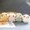 Cute Charming Plush Sheep Keychain Soft Fuzzy Bag Charm Stuffed Toy Animal