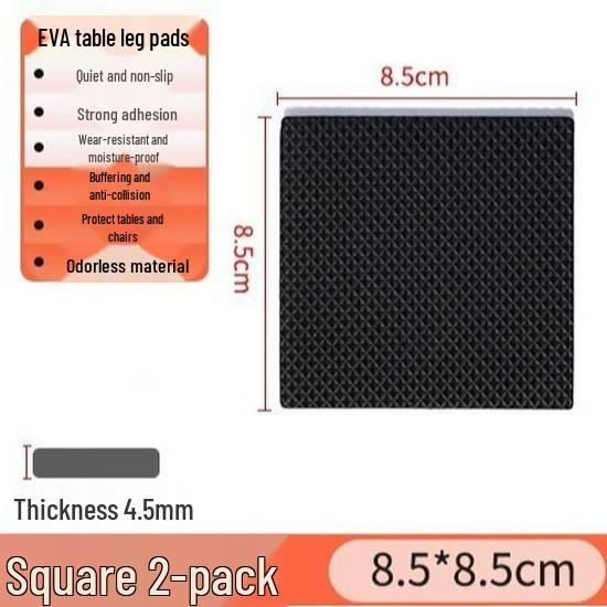 Anti-Slip & Noise-Reducing Furniture Leg Covers - Universal Fit for Chairs, Stools, Sofas, and Tables