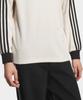 adidas Waffle Long Sleeve Polo Tee - Wonder White / Kq6867
