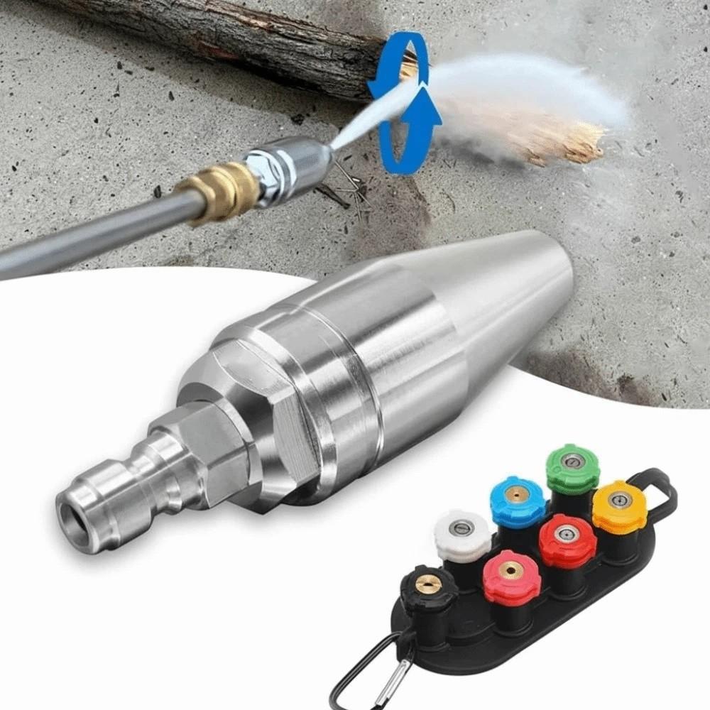 Pressure Washer Nozzle Turbo Nozzle Drain Jetter Nozzle Drain Jetter Nozzle  Cold Water Use