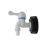 1/2"3/4"1" Auf S60*6 Grobgewinde IBC Tankadapter 16mm Nippelauslass IBC Tankhahn Gartenbewässerung Wassertank Werkzeuge 1 Stück