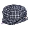 Octagonal Hat With Detachable Short Wavy Wig For Middleaged Women In Spring And Fall Seasons