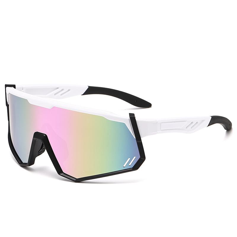 Bicycle sunglasses women's outdoor riding one-piece sunglasses men