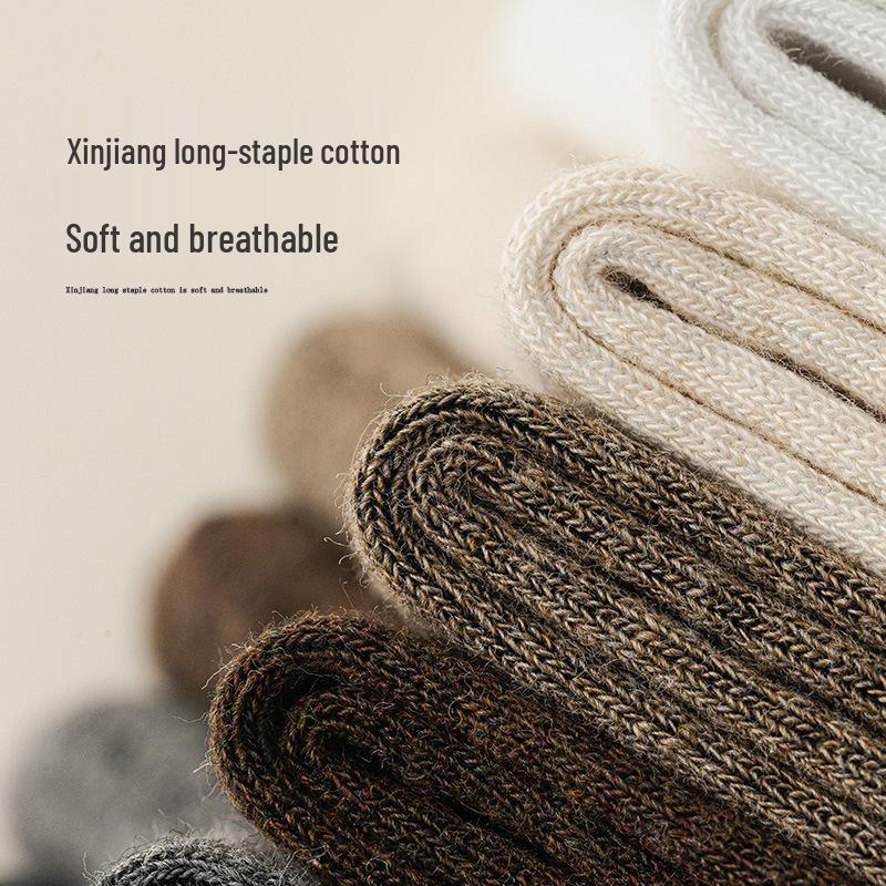 Women's Anti-Slip Over-the-Knee High Socks with Extended Warm Knee Pads for Autumn and Winter