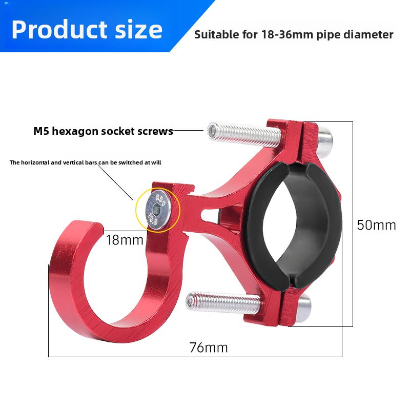 Universal Front-mounted Electric Vehicle Hook, Multi-functional Motorcycle Bicycle Without Drilled Helmet Buckle