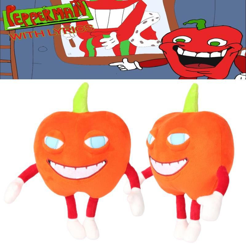 Pepperman Plush Toy From Pizza Tower Game