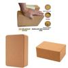 Yoga Brick Highdensity Cork Yoga Block For Stretching And Flexibility Practice