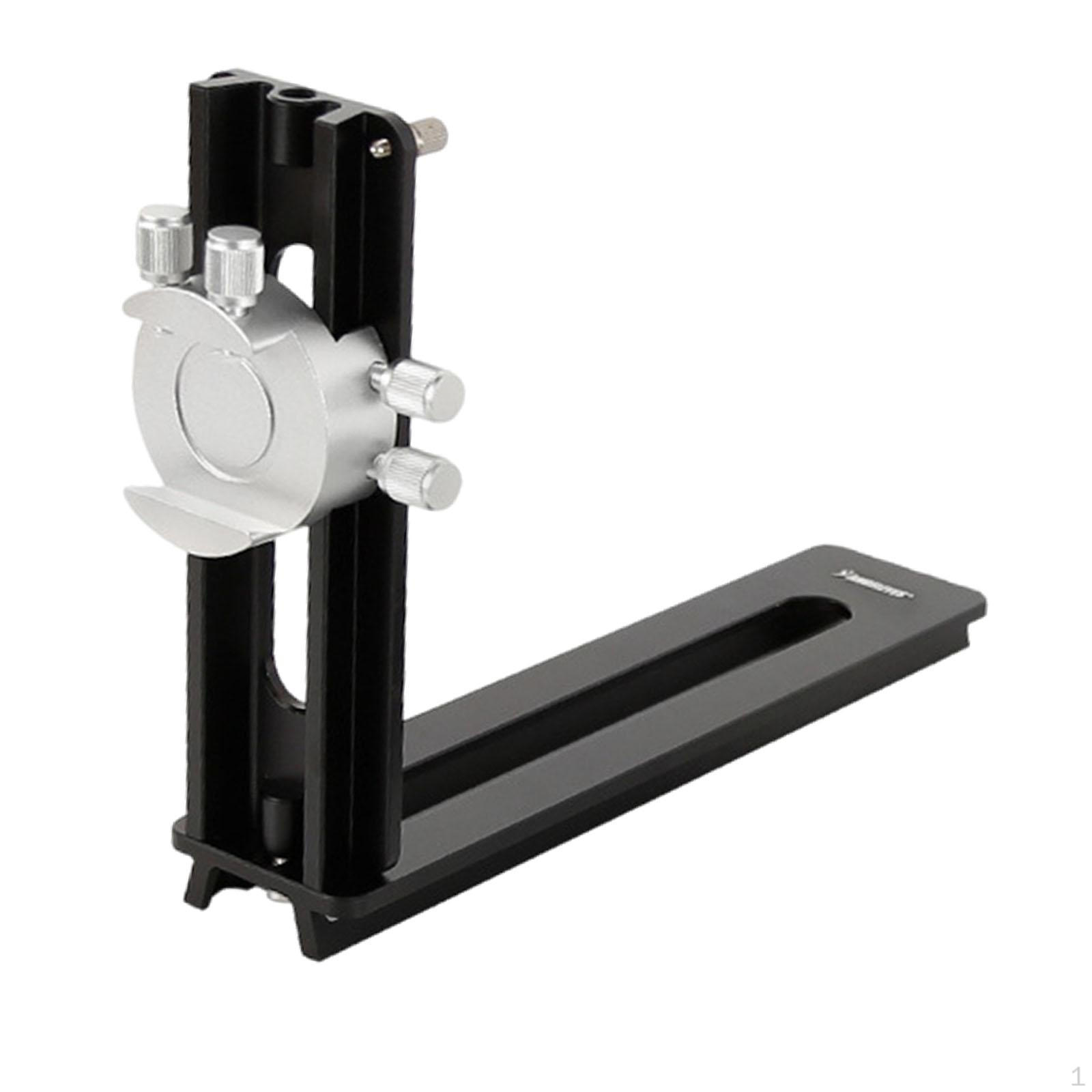 

L-образный кронштейн для камеры, профессиональные быстросъемные пластины, вертикальные и горизонтальные, для штативов и видеокамер чёрный