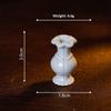 9Pcs Mini Antique Vase Resin Ornament Vintage Porcelain Style Vase Model Decor For Dollhouse Landscape Scene Desktop Diy Crafts