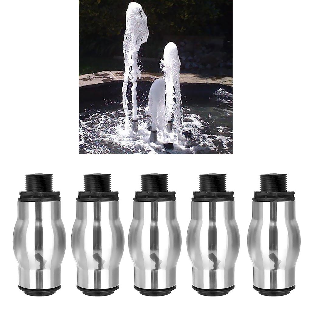 5x DN25 Stainless Steel Foam Water Jet Sprinkler Head