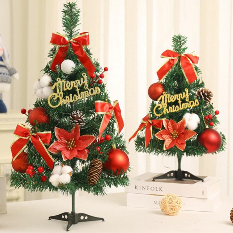 30/60cm Christmas Tree Ornament Christmas Decorations Home Office Desk Decoration Christmas Liquidations Adornos De Navidad