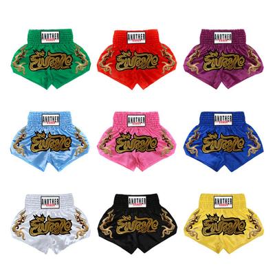 Neue Muay Thai Boxshorts, Kampf Sanda Kickhosen, Thai-Stil Muay Thai Shorts für Kinder und Erwachsene