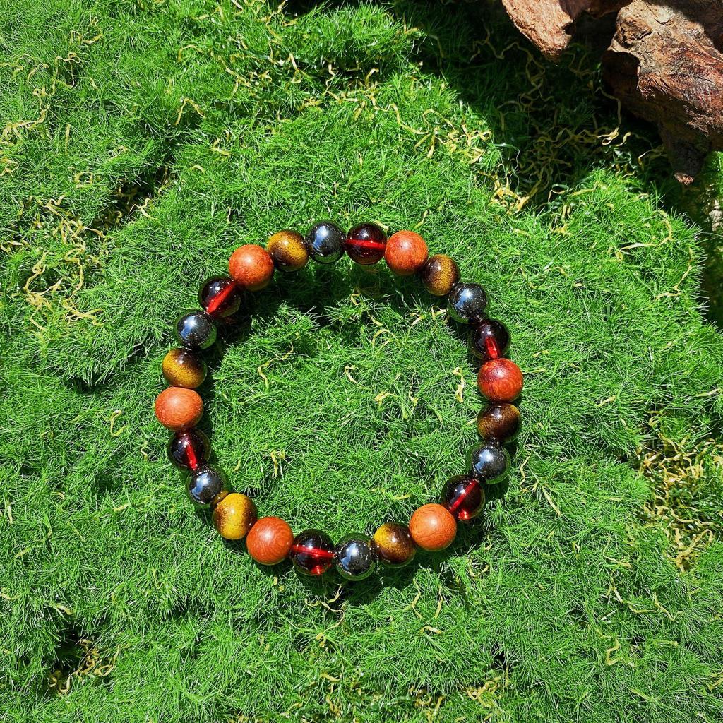 Xiyin TK Bestseller Hematite Tiger Eye Natural Stone Crystal Bracelet Fashion.