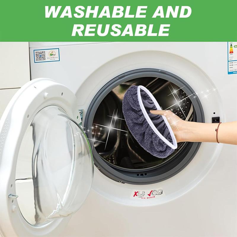 Mop Pads Replacement Washable Rag Towel Microfiber Mop Cloth Suitable For Most Standard Mops Household Cleaning Products