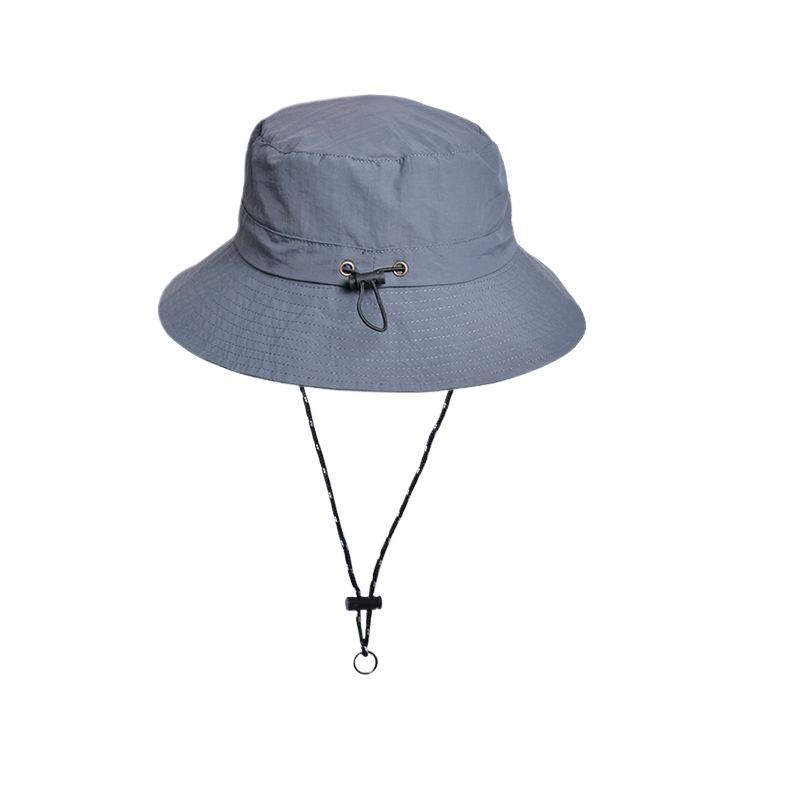 New summer waterproof bucket hat men's outdoor fishing mountaineering hat folding storage color matching sunshade sun protection hat children
