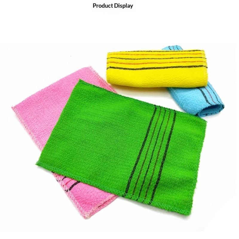 5Pcs Exfoliating Bath Gloves, Deep Cleansing Dead Skin Remover Wash Cloth For Body Shower