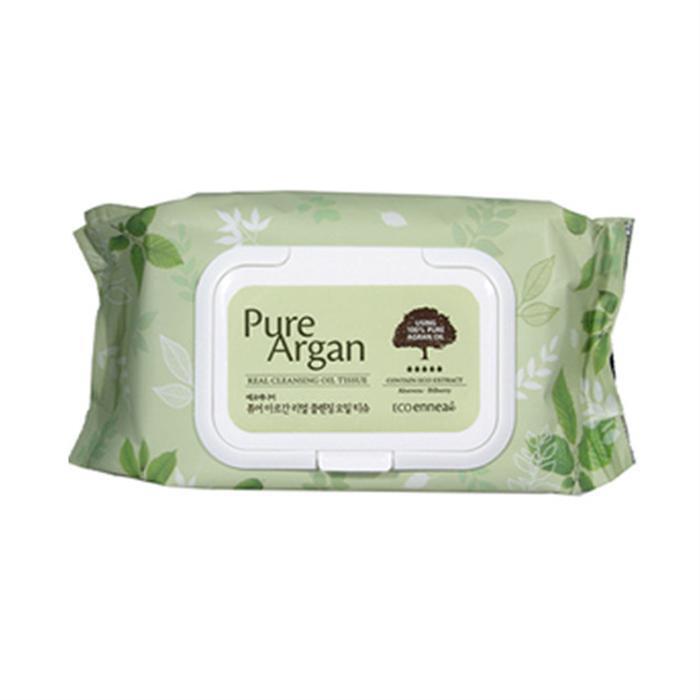 KWAILNARA Ennea Pure Argan Cleansing Oil Tissues, 70 Sheets (11938981)