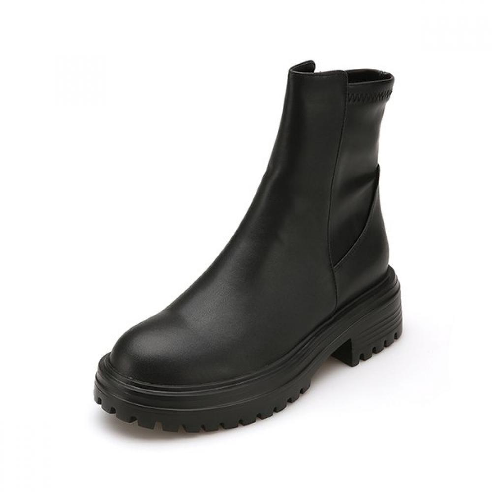 MiSope Women S chelSea bootS Round Shape 5cm 2color 012246707
