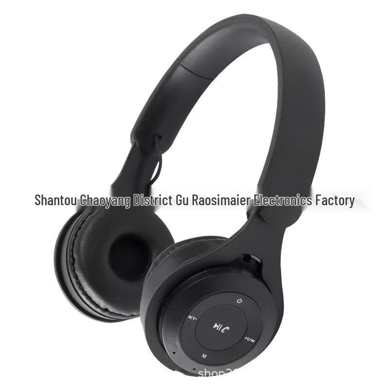 Y08 Foldable Wireless Bluetooth Headset with Card Slot for Universal Mobile Use