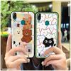Durable Cute Phone Case For Blackview A60 Pro Waterproof Silicone Graffiti Anti-knock Phone Pouch TPU Soft Case Cartoon