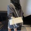 Exquisite Simple High-quality Texture Pu Women's Boston Bag New Sweet Silk Scarf Fashion Shoulder Messenger Bag Women