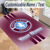 Custom Text Printed Rug Aston Villa Non Slip Floor Carpet For Home Room Decor