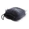 EY M24 Furry Outdoor Microphone Windscreen Artificial Fur Muff Wind Cover 9cm*5cm (L * D) for Rode Stereo VideoMic Pro